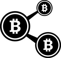 Bitcoin Network Stencil Svg Vector, Free Vectors File